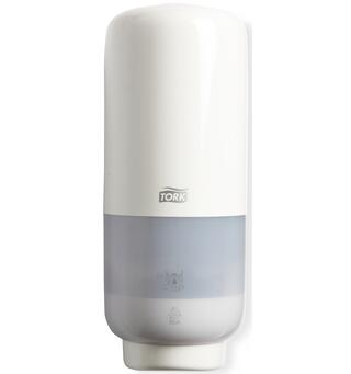 Dispenser TORK sensor skum/flyt. S4 hvit